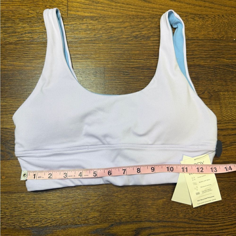 NWT- Body Cotton On Light Purple/Blue Sports Bra Size M